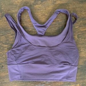 Wunder Train Mesh Racerback Tank Top Size 6 Grape Thistle